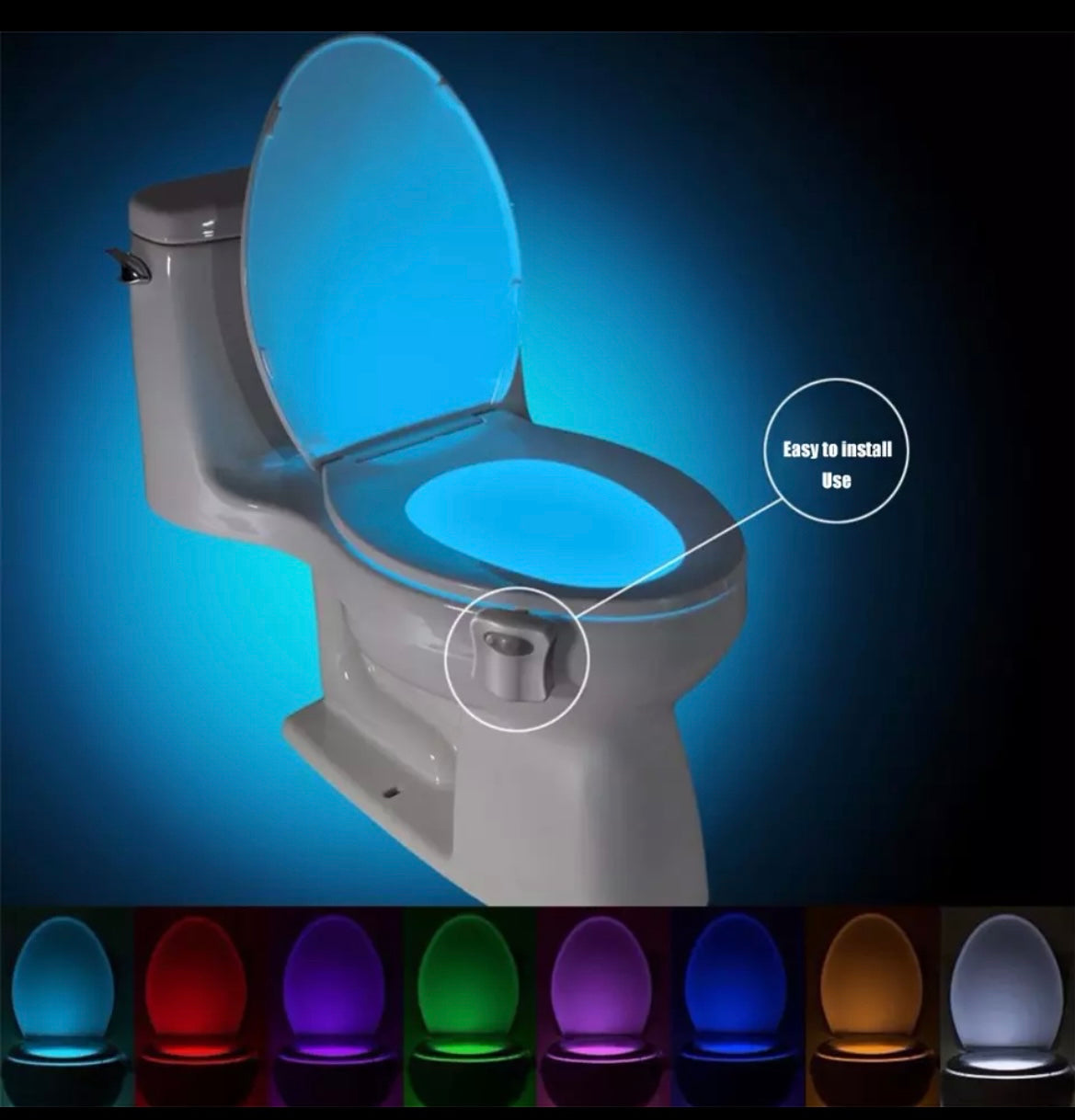 motion sensor toilet seat nightlight