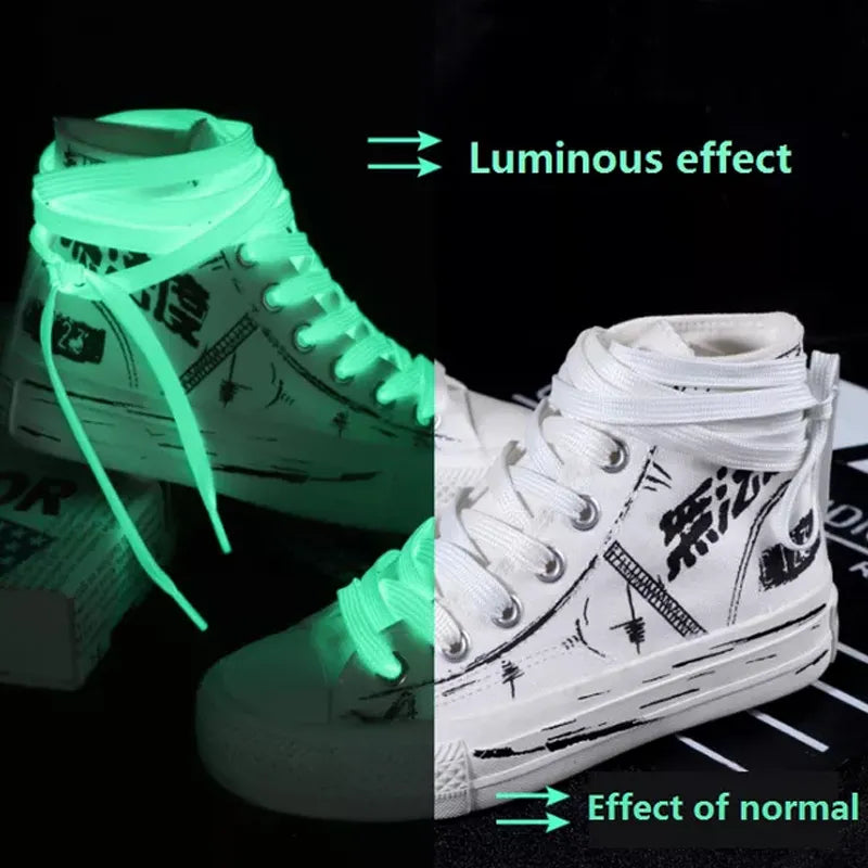 1 Pair Luminous Shoelaces for Kid Sneakers