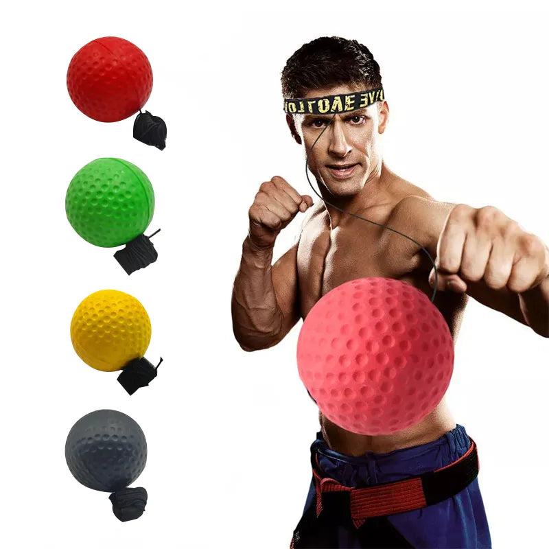 Boxing Reflex Ball Head-mounted