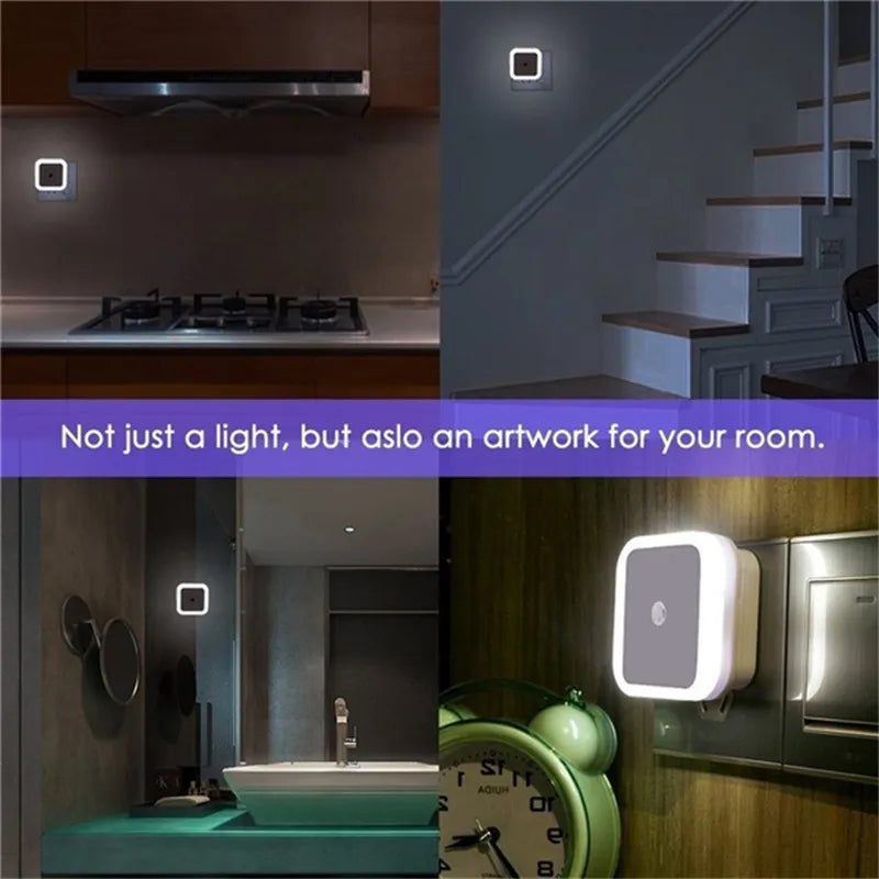 Wireless LED Night Light Sensor