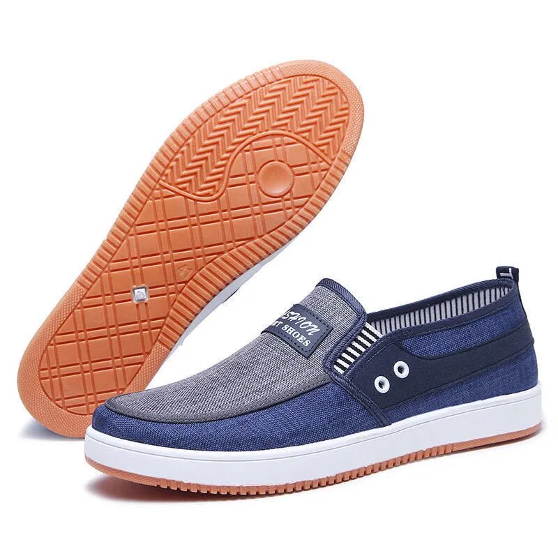 Men Vulcanize Shoes