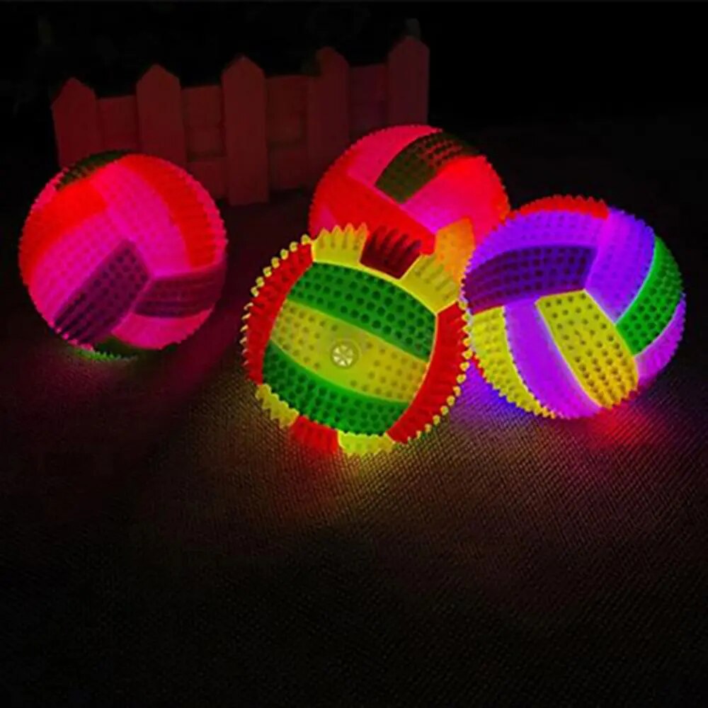 LED Flashing Color Changing Bouncing Ball