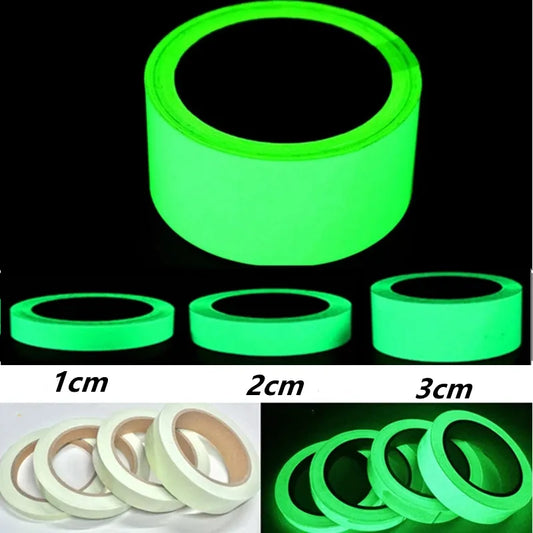 Luminous Tape 3m/5m Dark Green Self-adhesive Tape Night Vision Glow