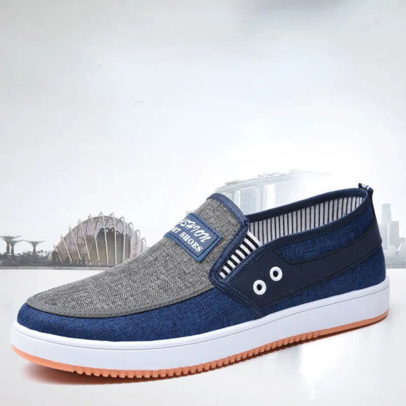 Men Vulcanize Shoes