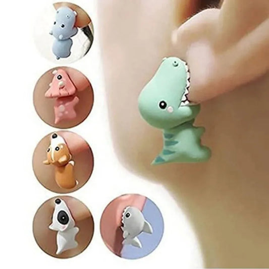 2pcs/1pair Ear rings animals