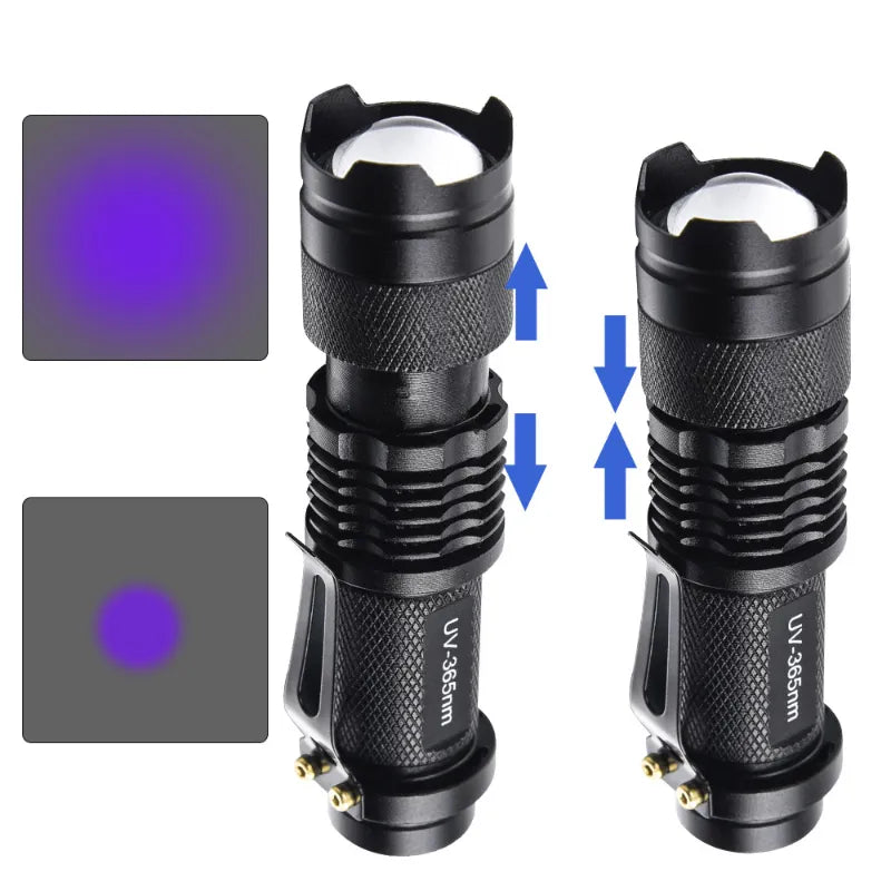 UV Flashlight LED